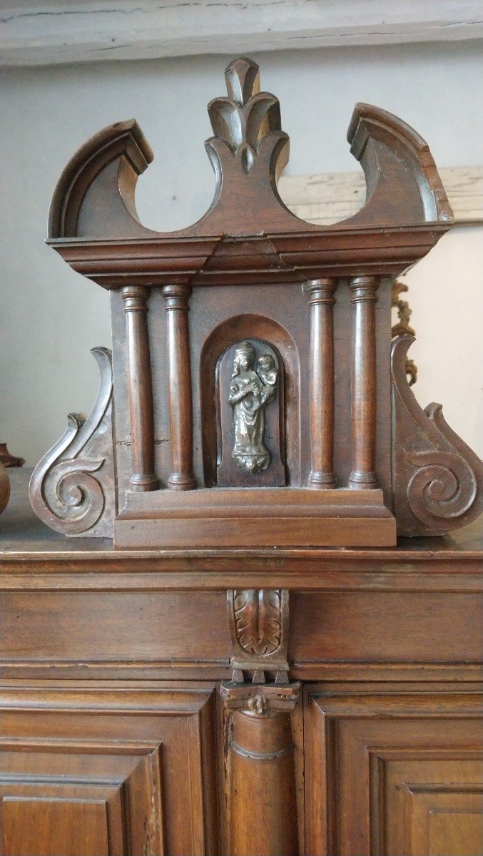 18th Century Double Body Buffet In Walnut -photo-2