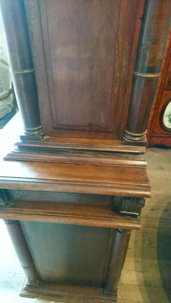 18th Century Double Body Buffet In Walnut -photo-4