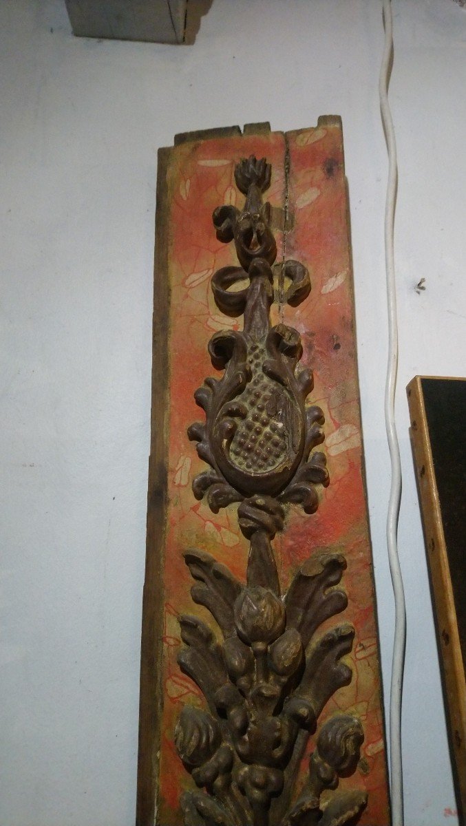 18th Century Italian Or Provence Woodwork Element -photo-4