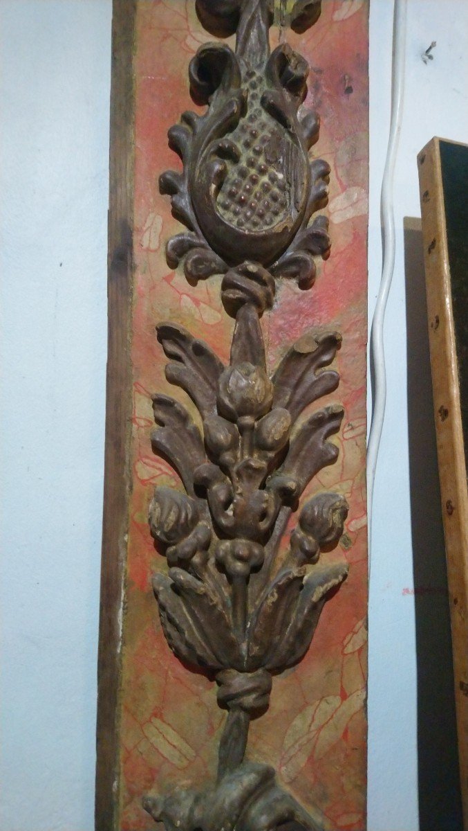 18th Century Italian Or Provence Woodwork Element -photo-4