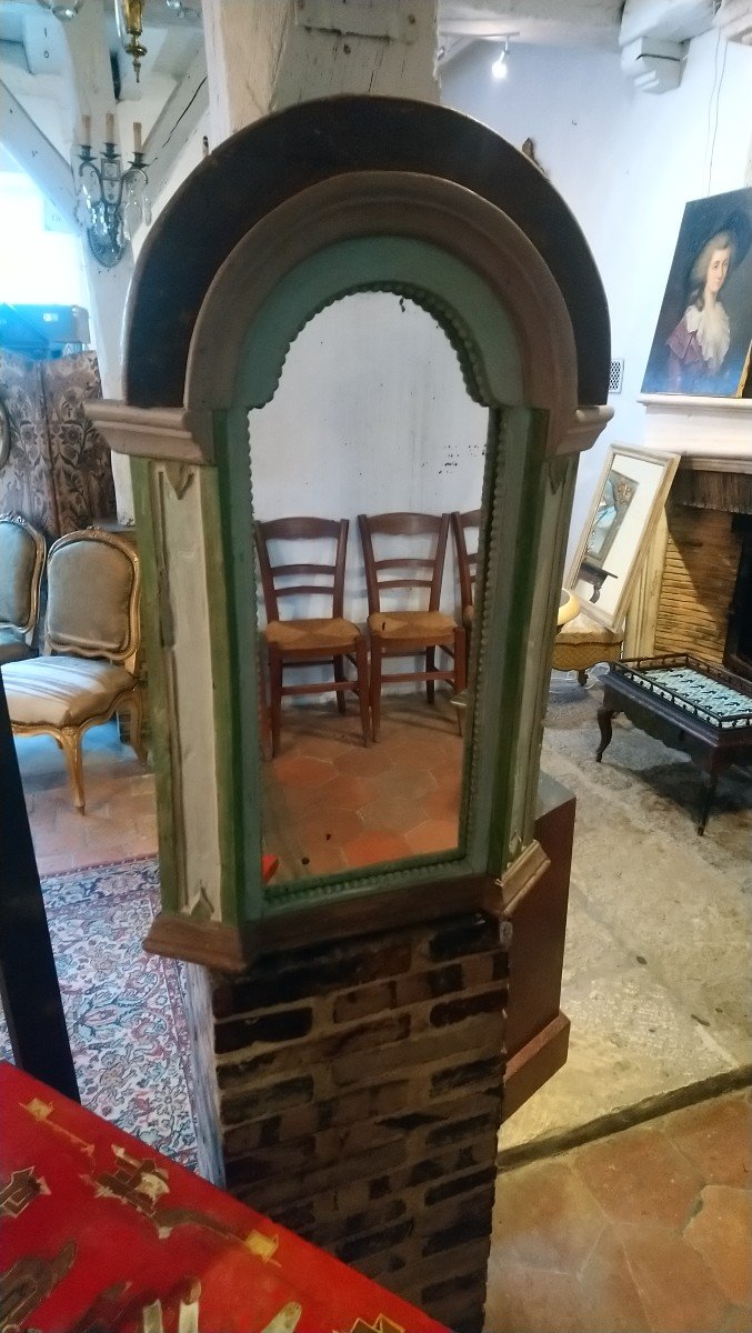 20th Century Painted Wooden Mirror -photo-3