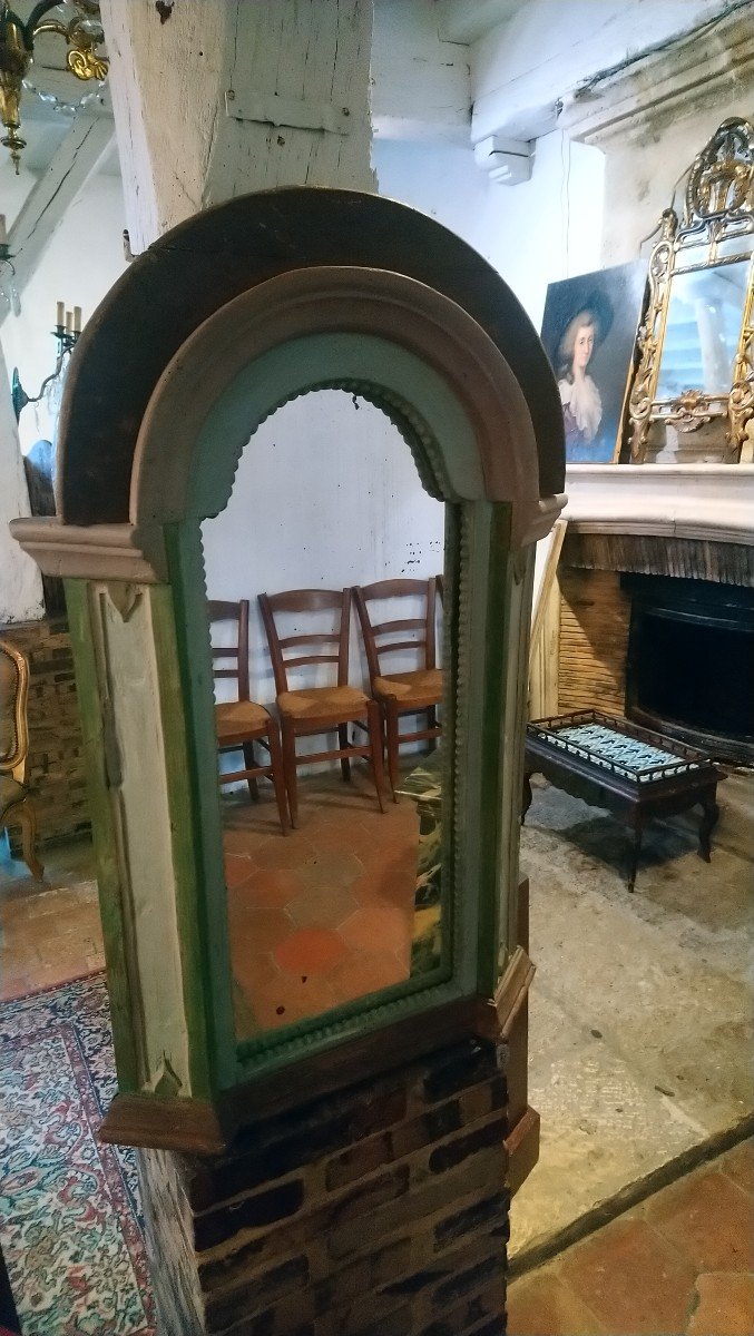 20th Century Painted Wooden Mirror 