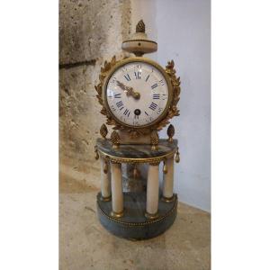 Marble And Bronze Pendulum Clock Lxvi Early 19th Century 