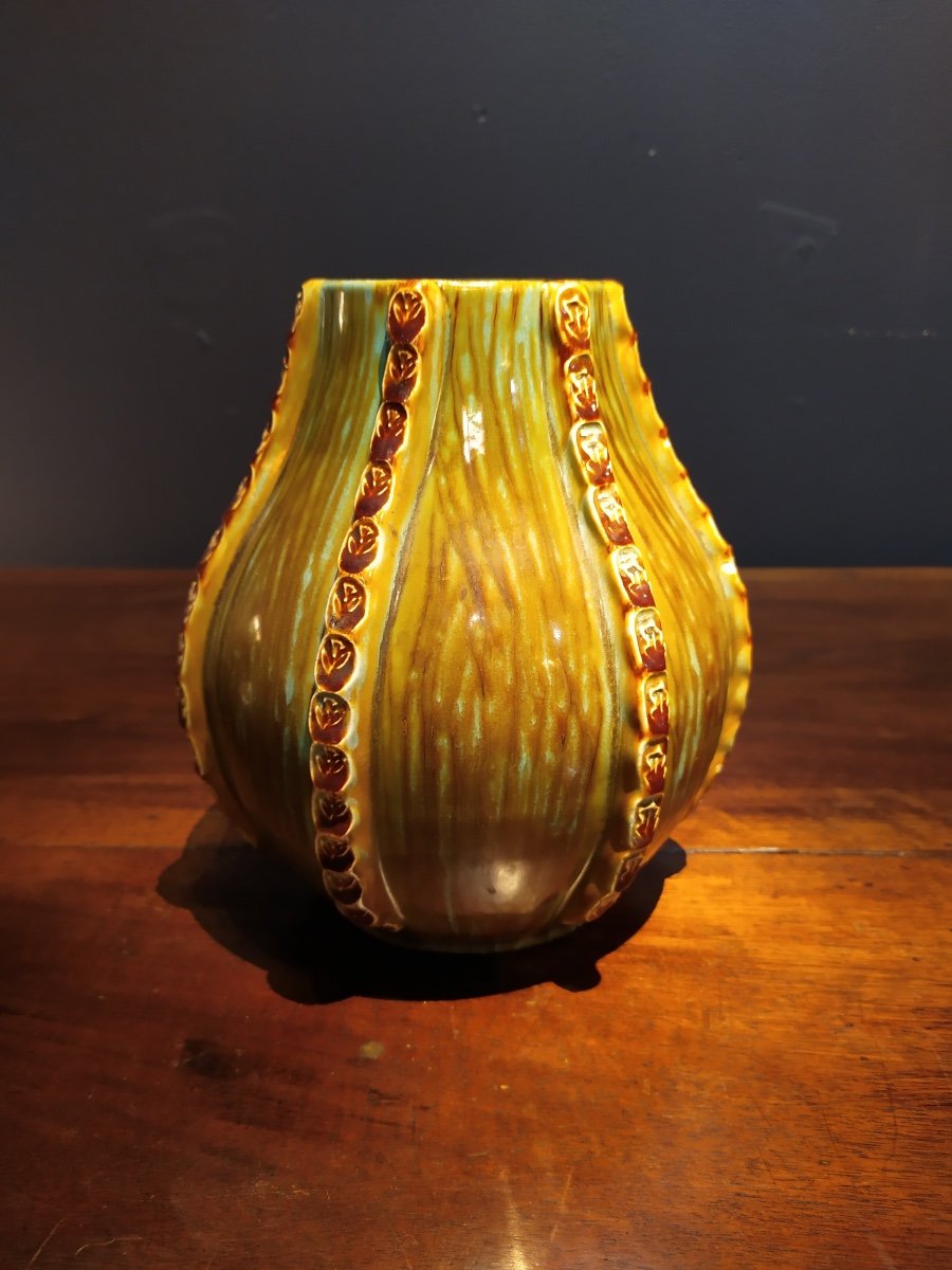 Small Ceramic Vase, Accolay 60s/70s