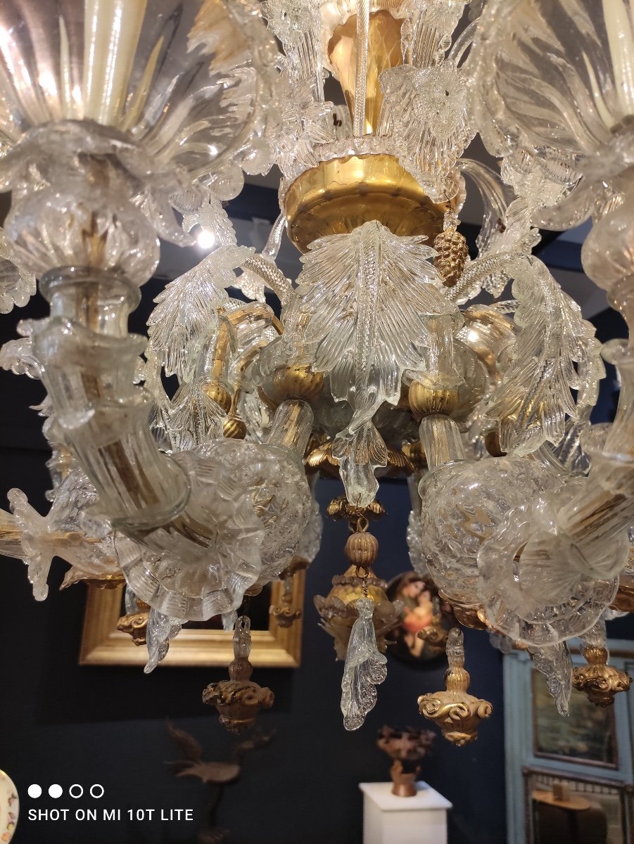 Baroque Style Chandelier, Murano-photo-2