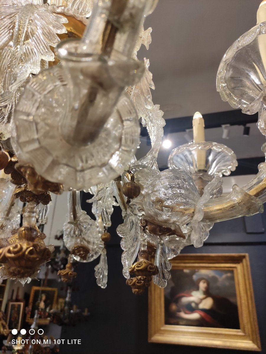 Baroque Style Chandelier, Murano-photo-5