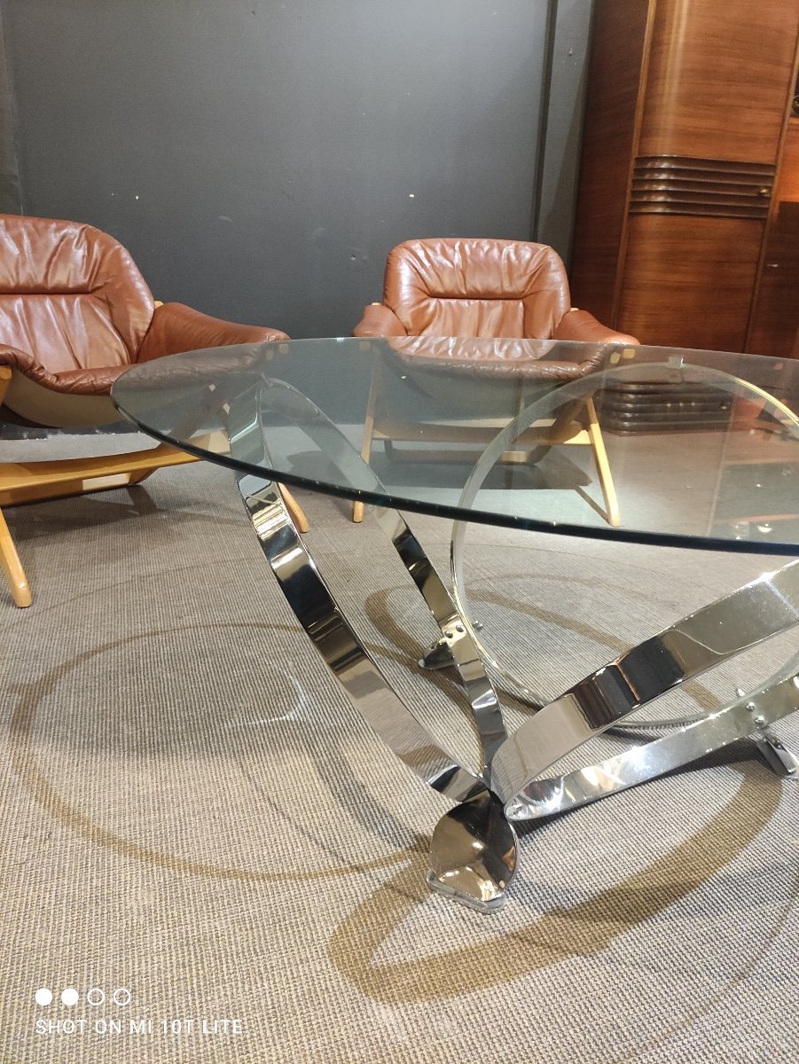 Table Basse Space Age De Knut Hesterberg-photo-3