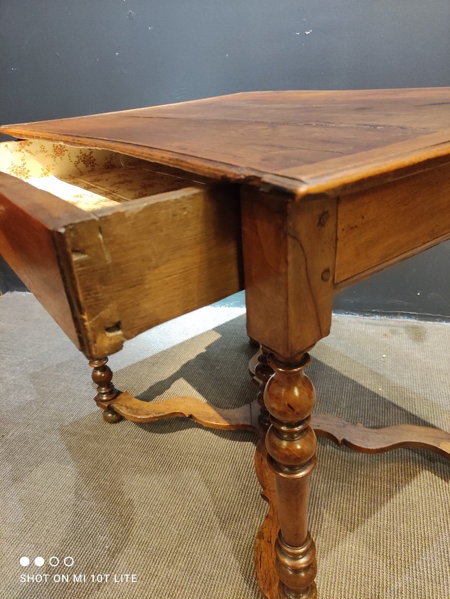 Louis XIV Writing Table, In Walnut-photo-2