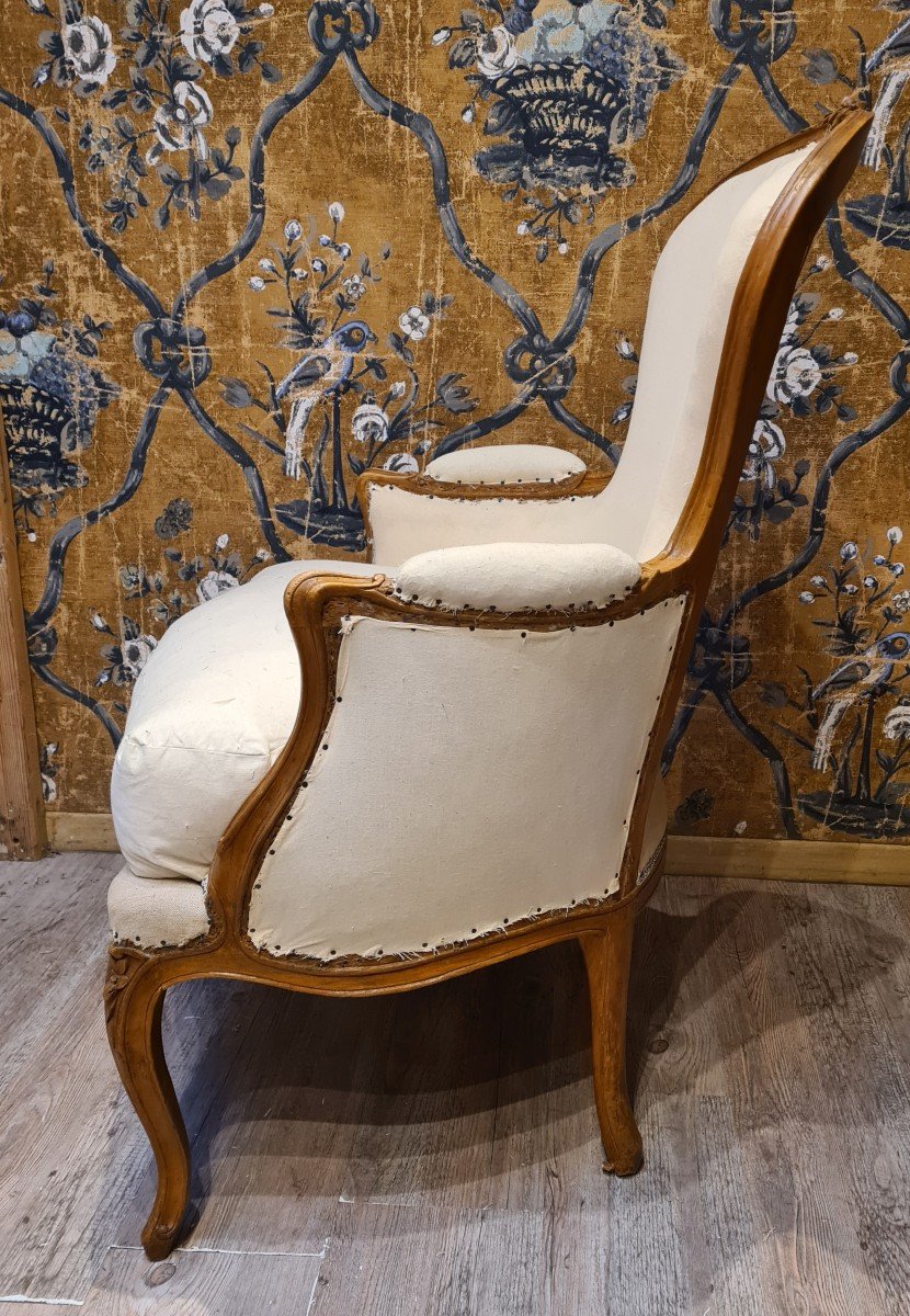 Bergère d'époque Louis XV -photo-3