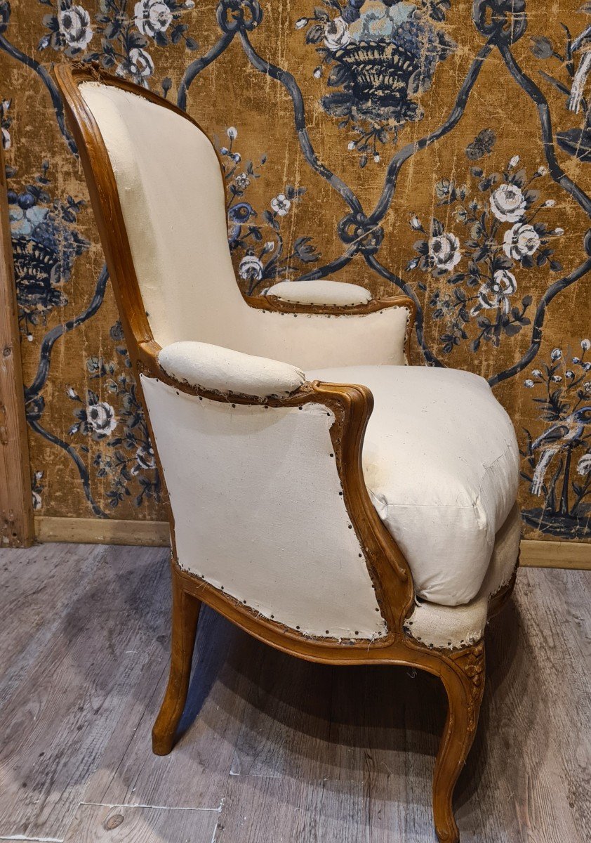 Bergère d'époque Louis XV -photo-4