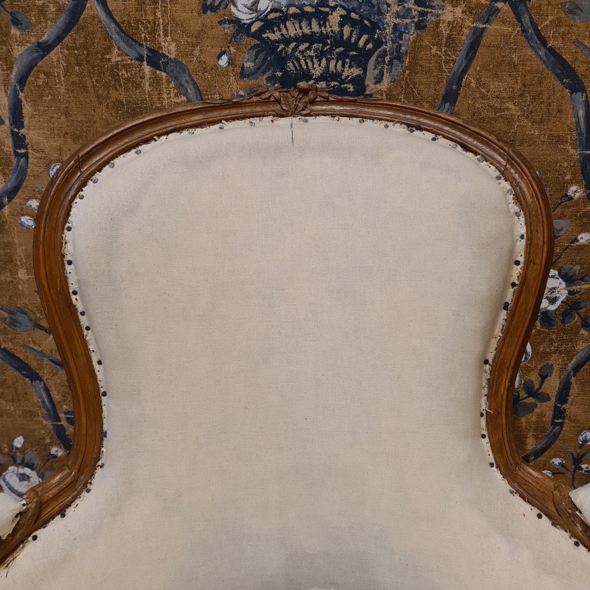 Bergère d'époque Louis XV -photo-7