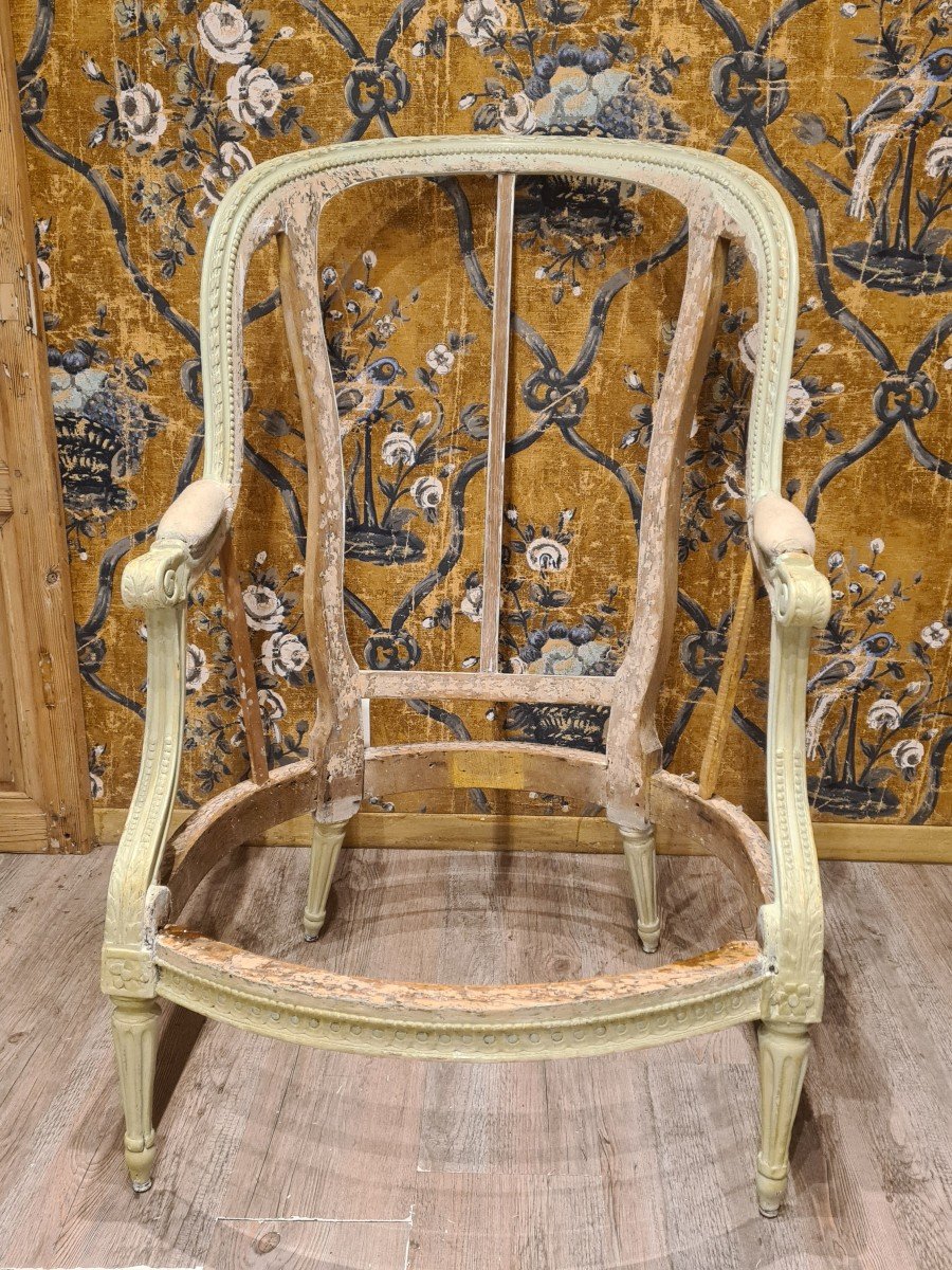 Bergere d'époque Louis XVI -photo-2