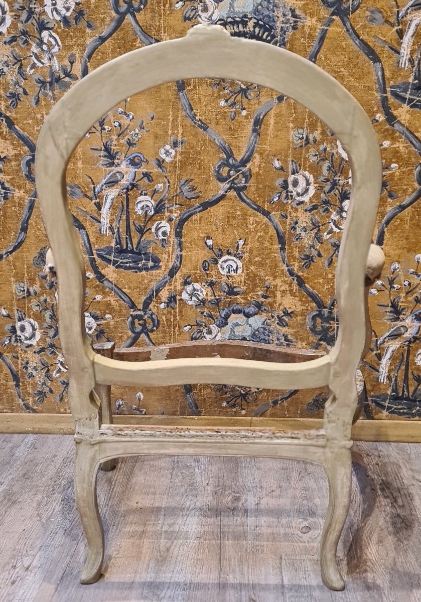 Paire de fauteuils d'époque Louis XV-photo-2