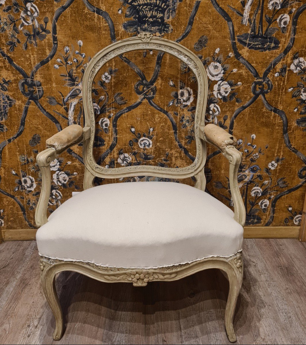 Pair Of Louis XV Period Armchairs-photo-2