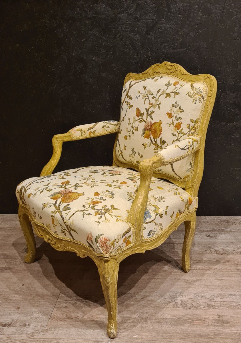 Fauteuil d'époque regence -photo-2