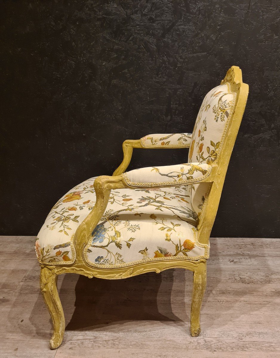 Fauteuil d'époque regence -photo-3