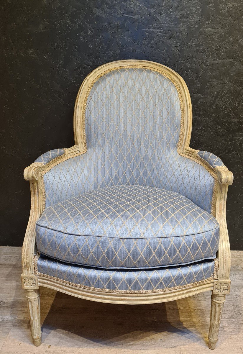 Bergere d'époque Louis XVI -photo-2