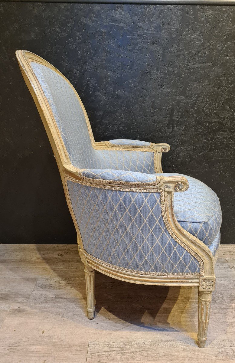 Bergere d'époque Louis XVI -photo-4