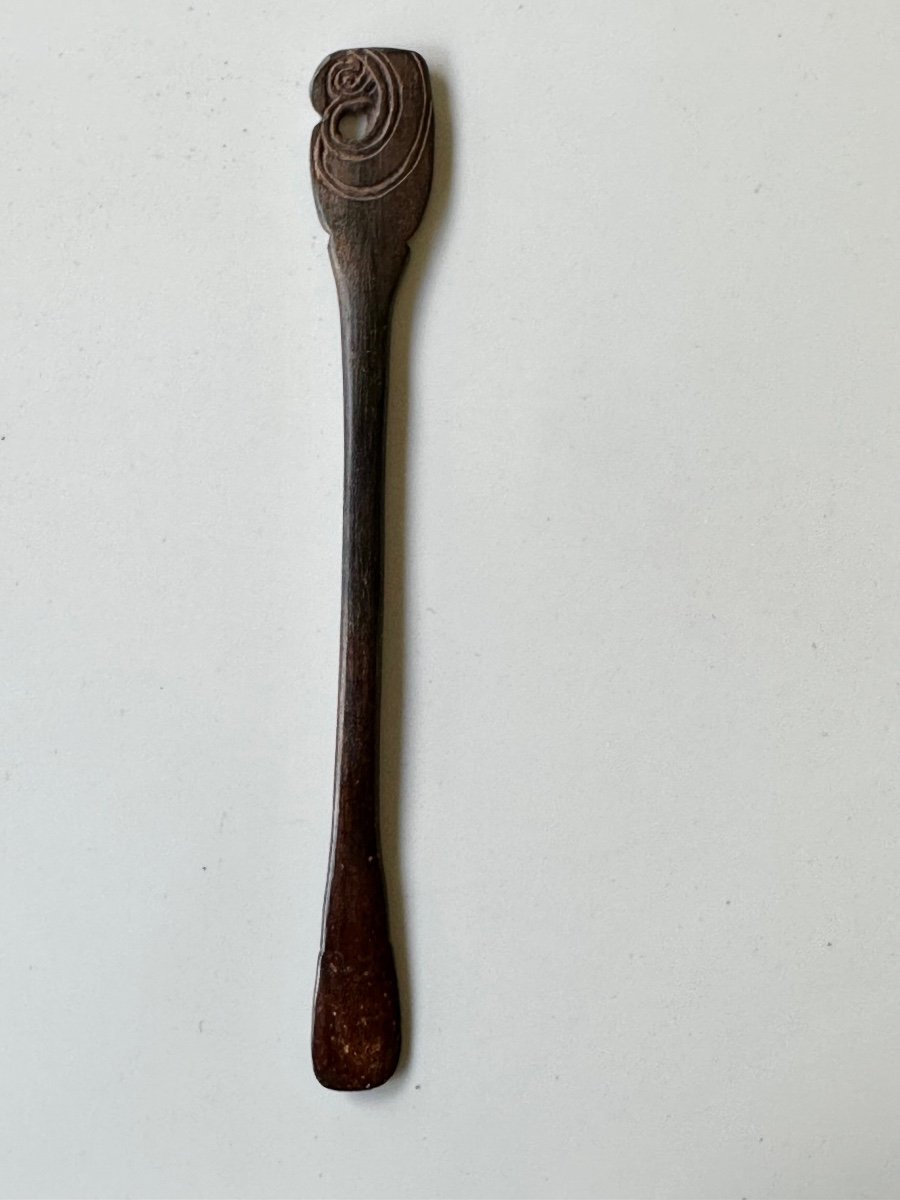 Massim Lime Spatula, Trobriand Islands, Papua New Guinea-photo-3