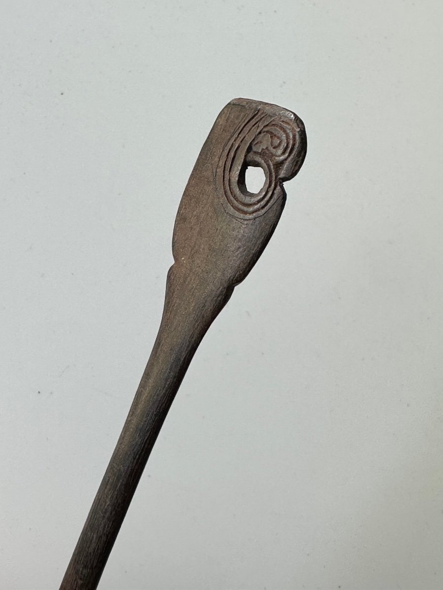 Massim Lime Spatula, Trobriand Islands, Papua New Guinea-photo-2