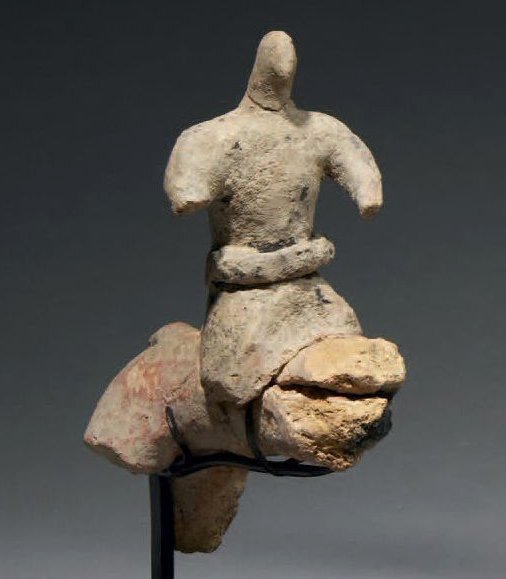 Cavalier Guimbala du Mali, archéologie d'Afrique -photo-3