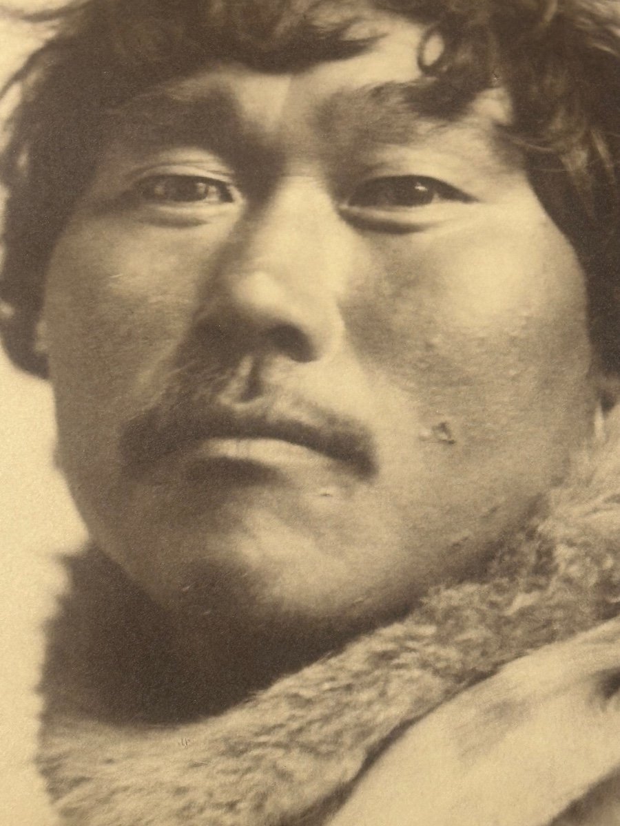 Lomen Brothers, Photograph Of An Inuit Man, Alaska, 1905-photo-1