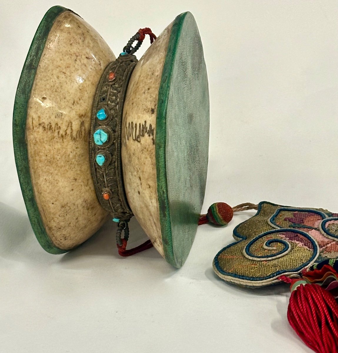 Damaru Ritual Tambourine, Tibet 