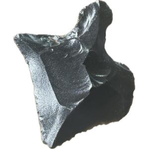 Pointe de lance en obsidienne de l'île de Pâques,  Océanie 