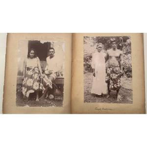 Jules Agostini, Photographs Of Couples From Tahiti, Oceania, 1896 