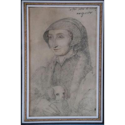 Marguerite de Navarre. D’après Un Original Attribué à François Clouet.