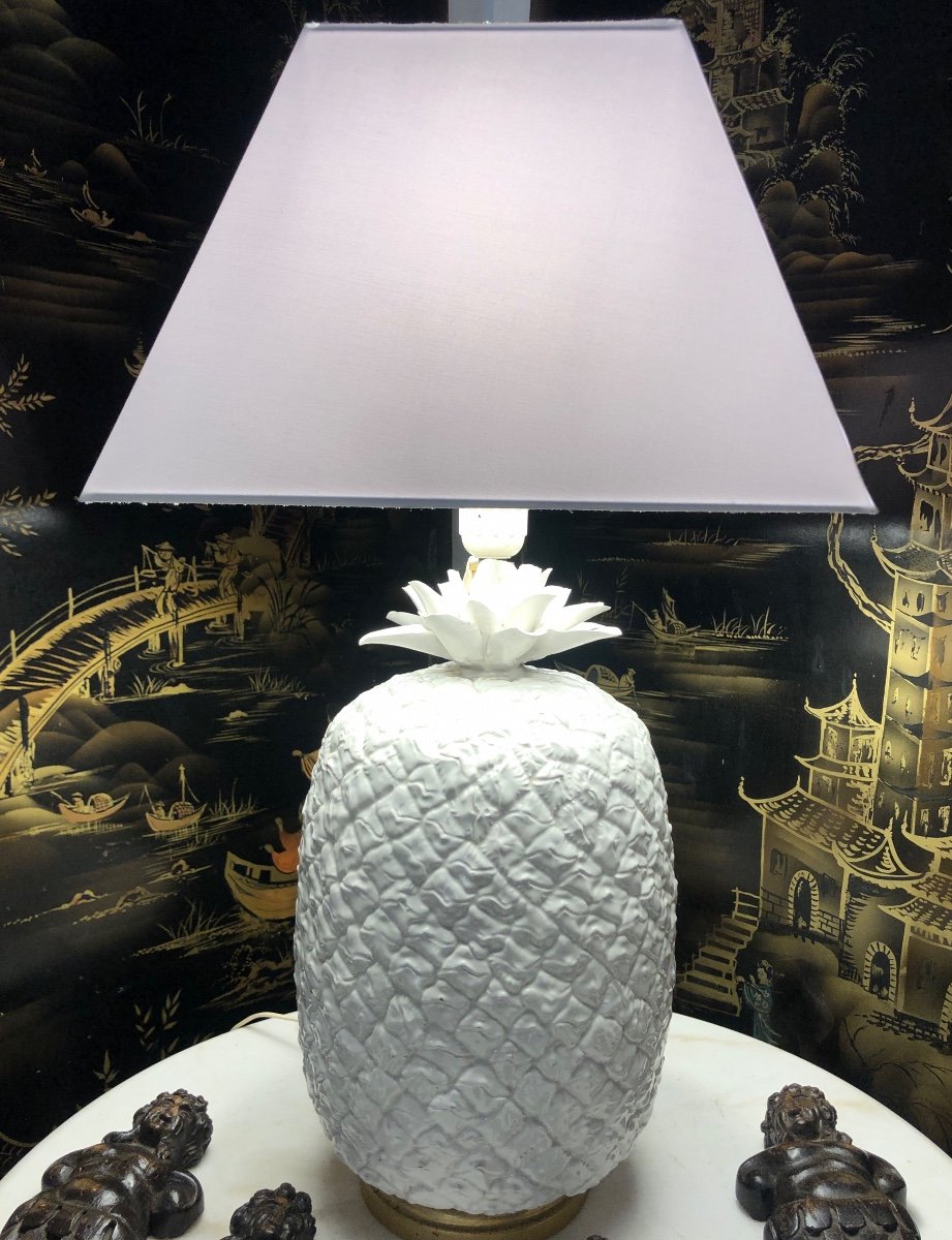 Lampe De Table Modèle Ananas.