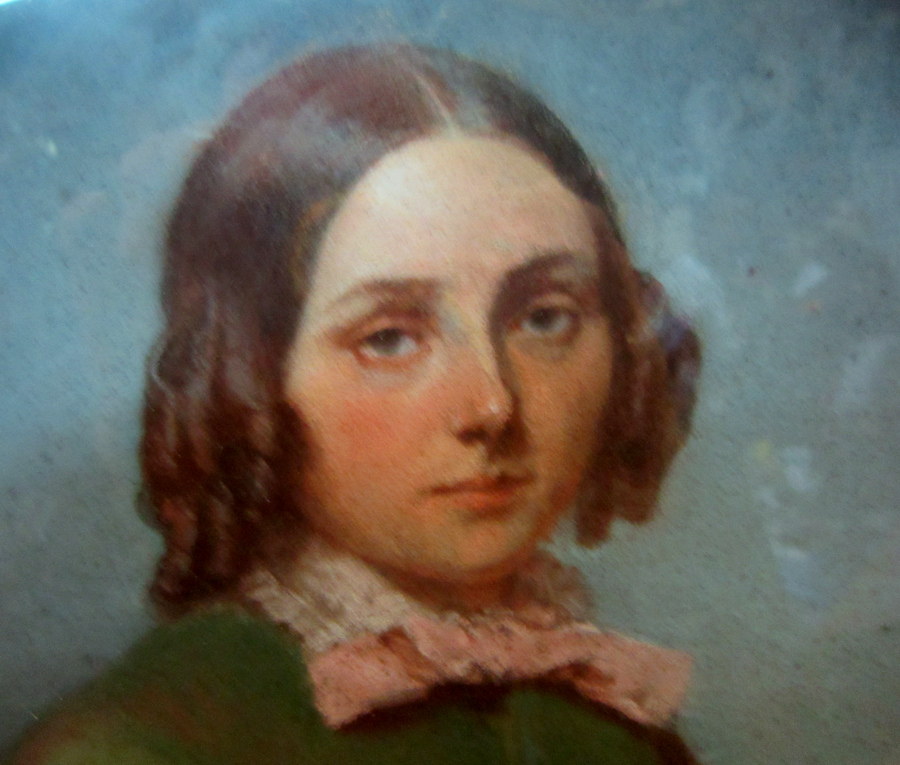 Portrait Pastel Very Good Family Girl 1849-photo-1