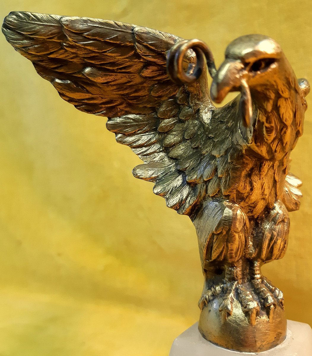 Golden Eagle Empire Door Pocket Watch 19th-photo-5