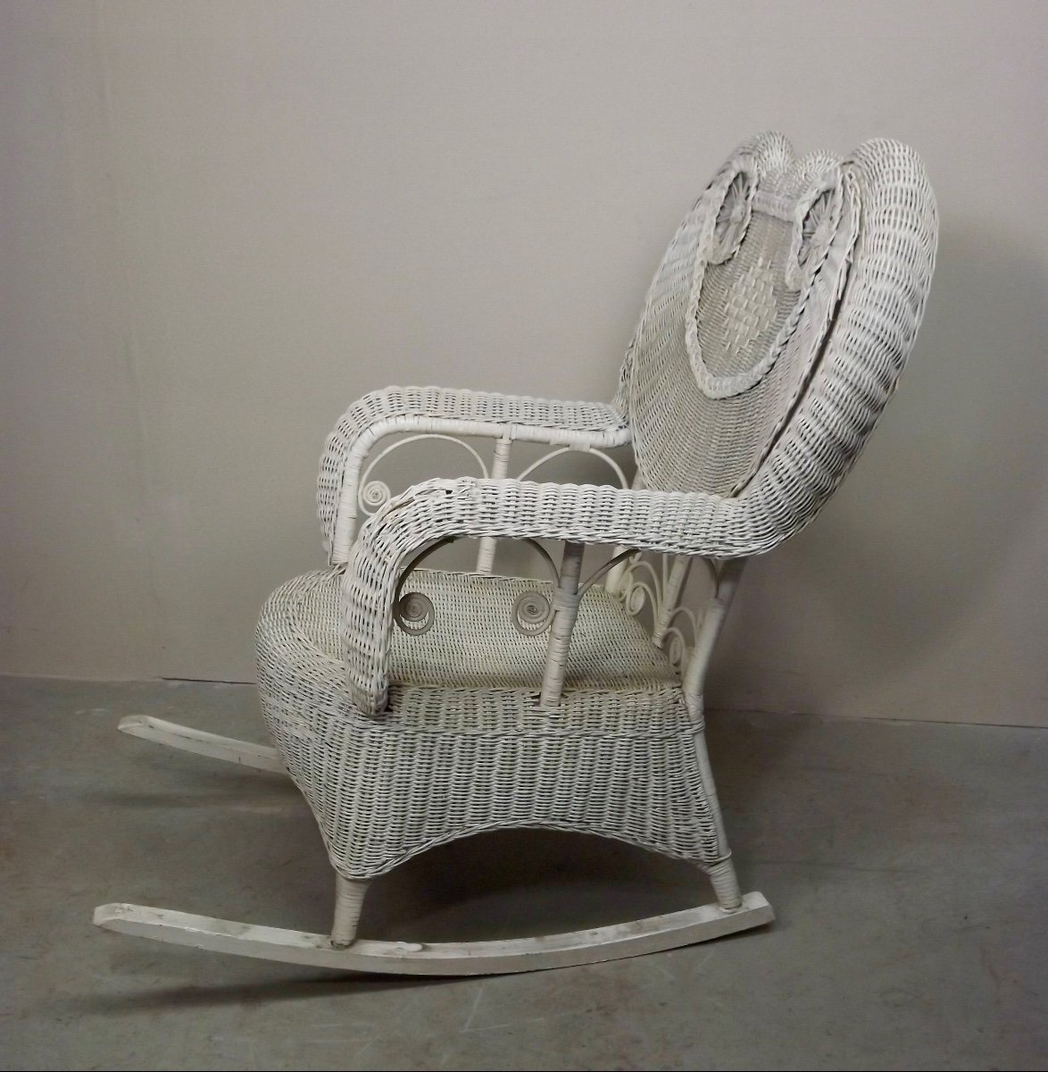 Rattan Rocking-chair -photo-3