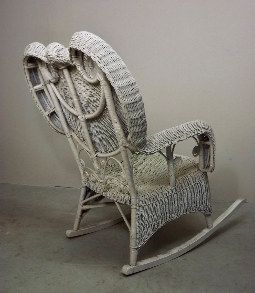 Rattan Rocking-chair -photo-4