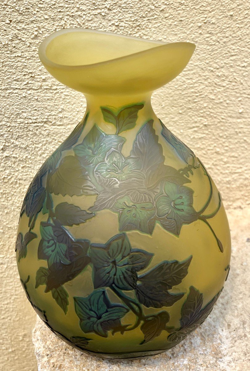 “gallé” Gourd Vase-photo-2