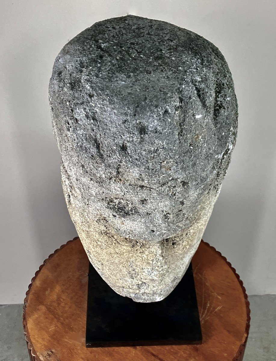 Stone Colossus Head #1.-photo-1