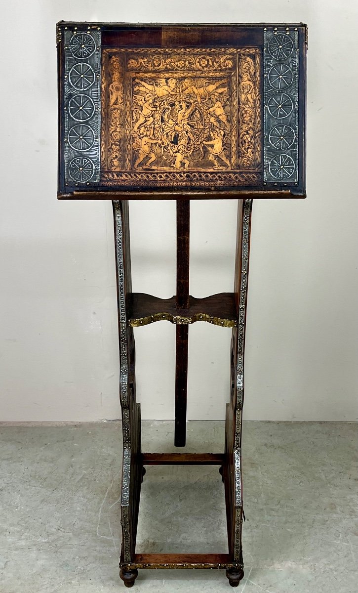 Music Stand, Easel, Lectern Arts And Crafts.-photo-2