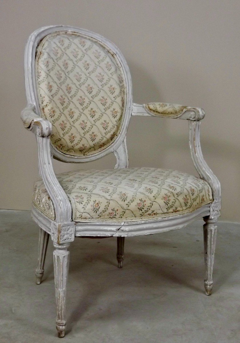 Paire de fauteuils d'époque LXVI-photo-4