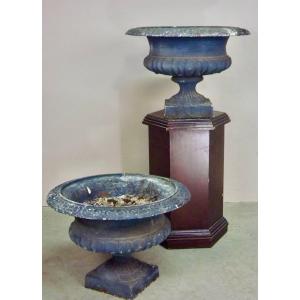 Pair Of 19th Century Garden Basins