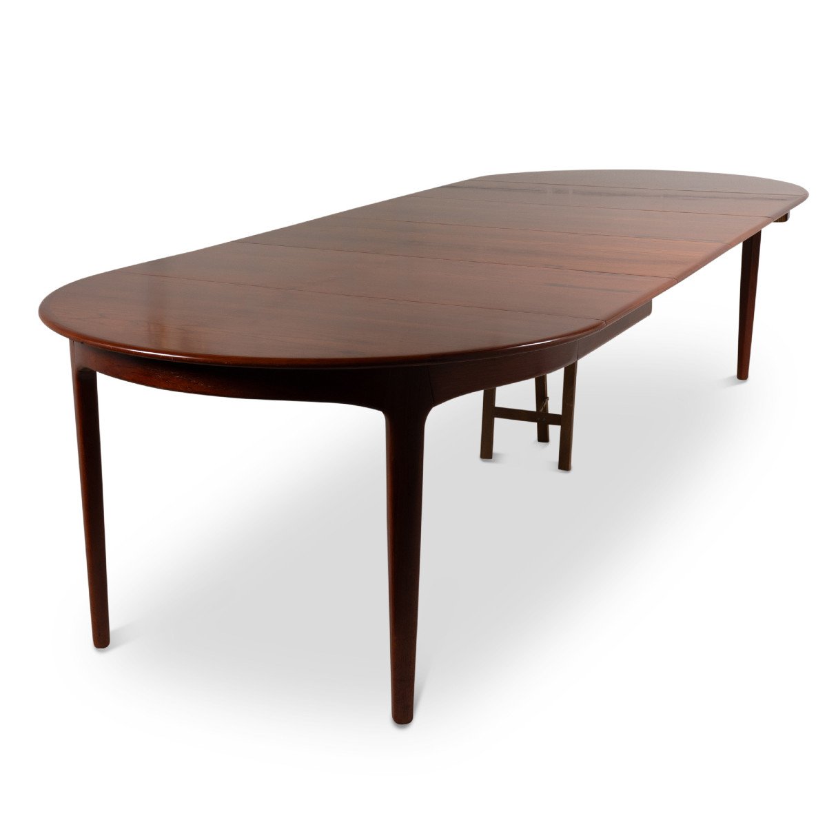 Très Grande Table Scandinave En Teck 1960