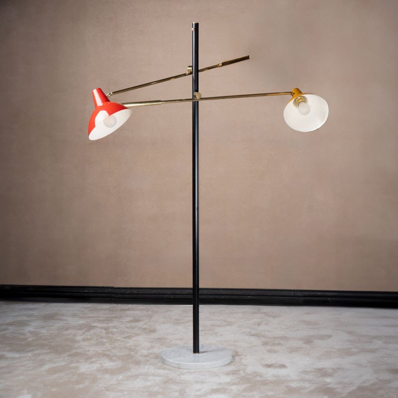 Large Stilnovo Floor Lamp 1960-photo-3