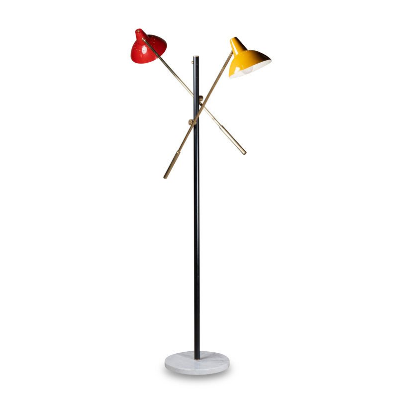 Large Stilnovo Floor Lamp 1960