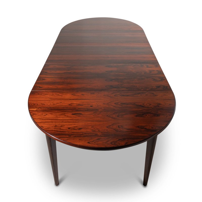 Grande Table Scandinave En Palissandre 270 Cm