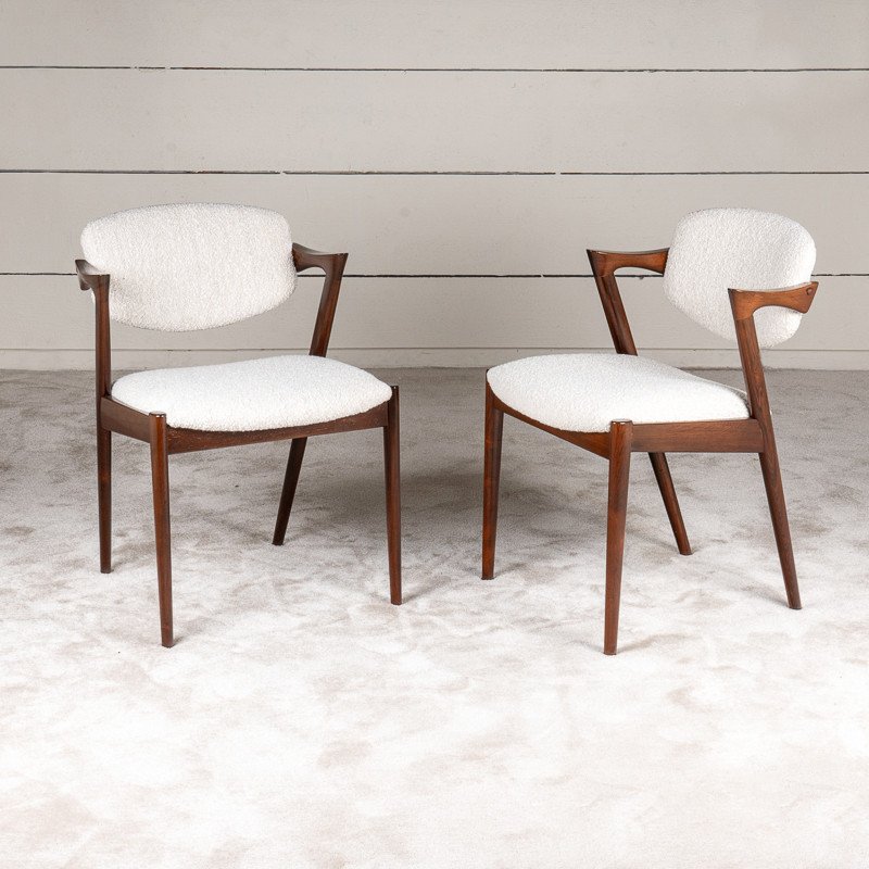 12 Scandinavian Rosewood Chairs 1960-photo-2