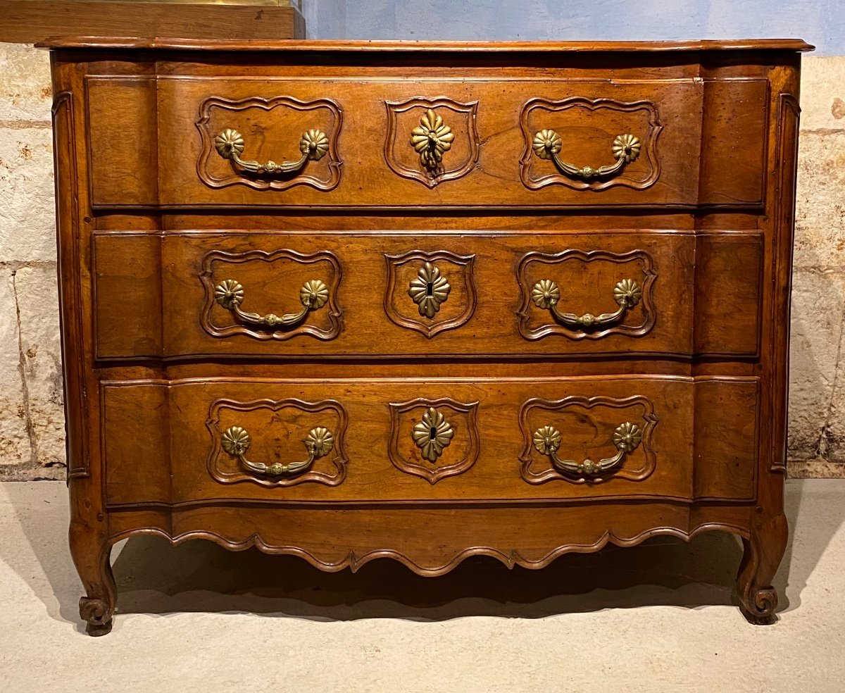 Louis XV Chest Of Drawers 18th-photo-3