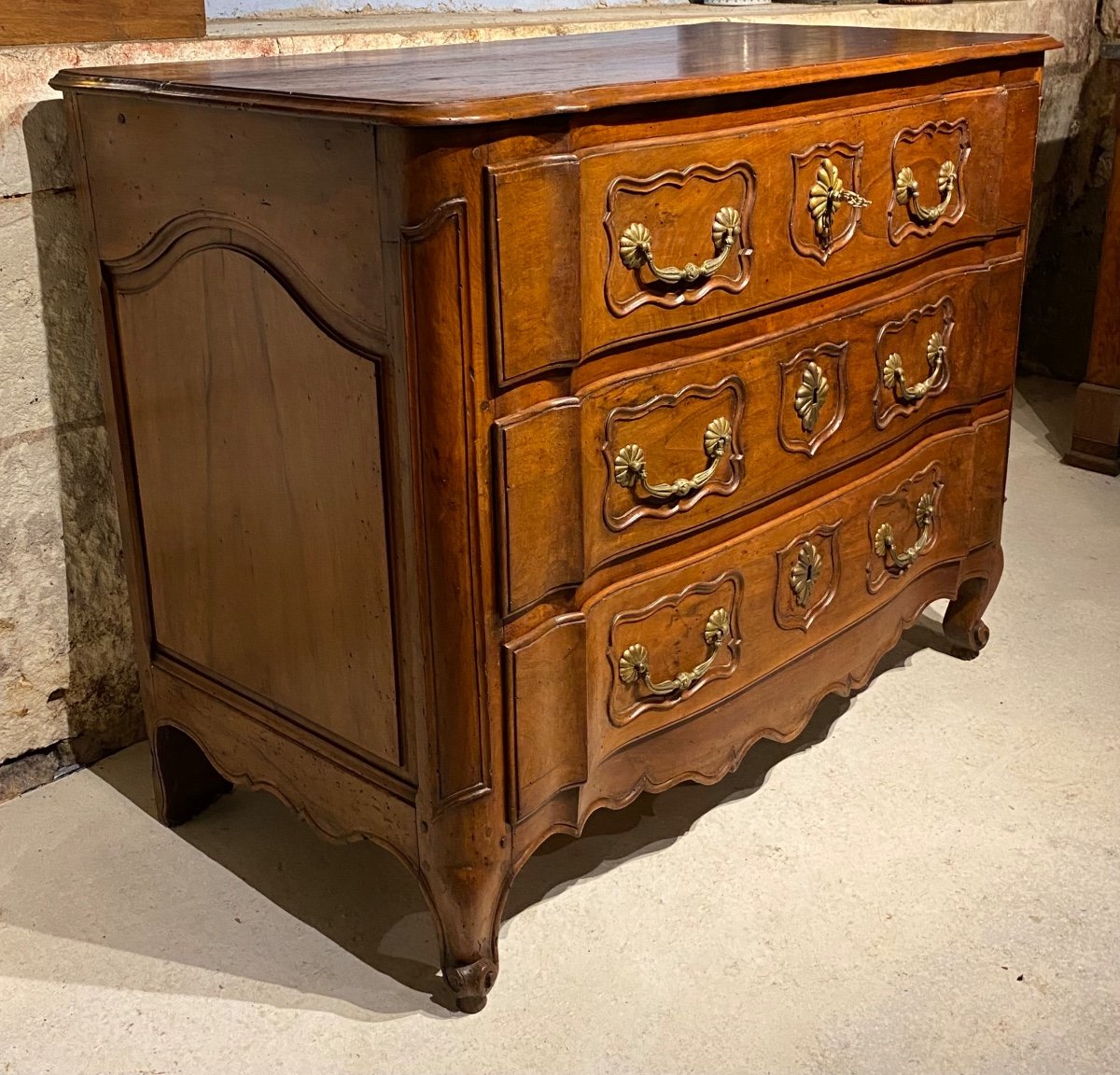 Louis XV Chest Of Drawers 18th-photo-4