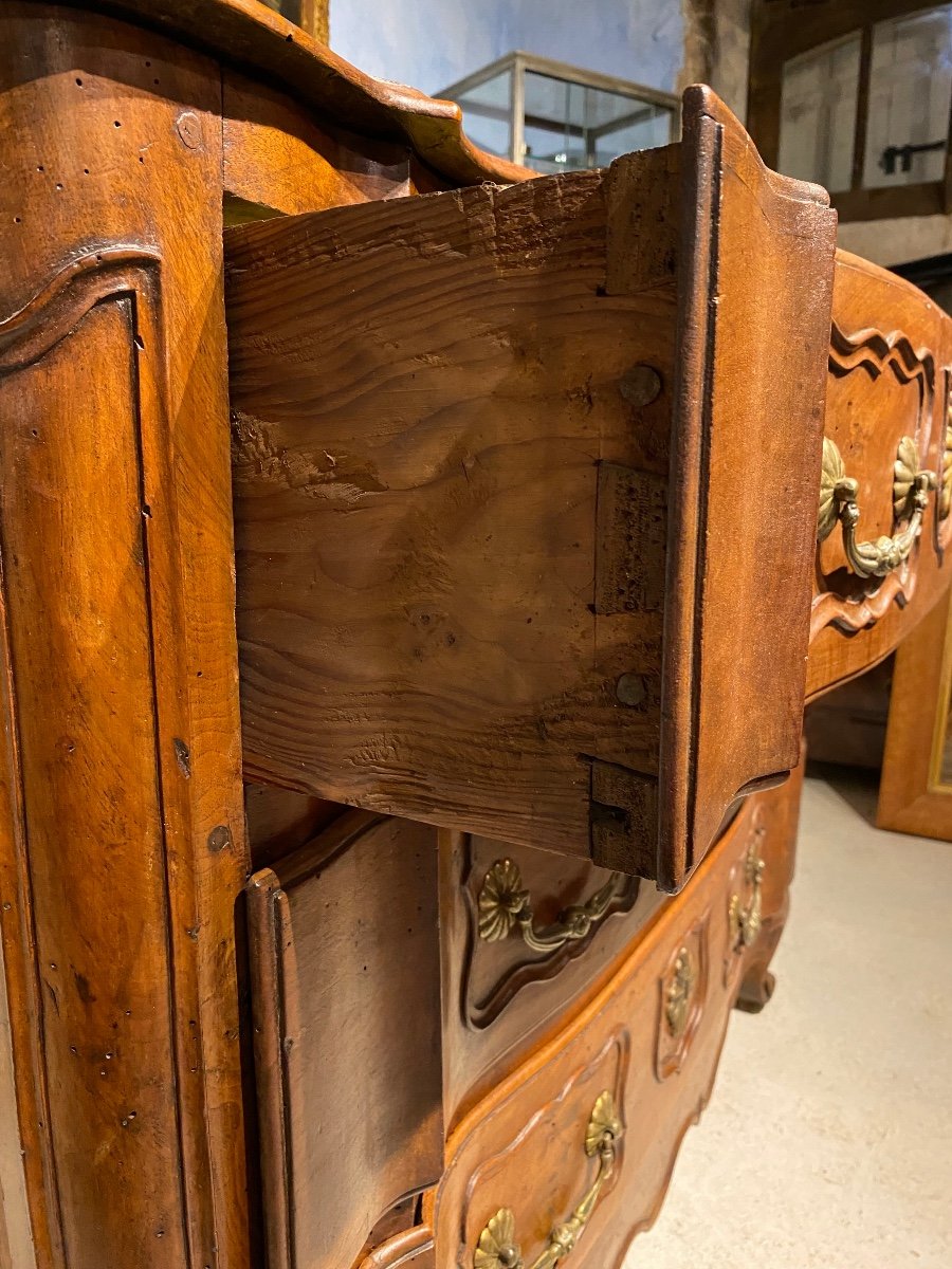 Louis XV Chest Of Drawers 18th-photo-2