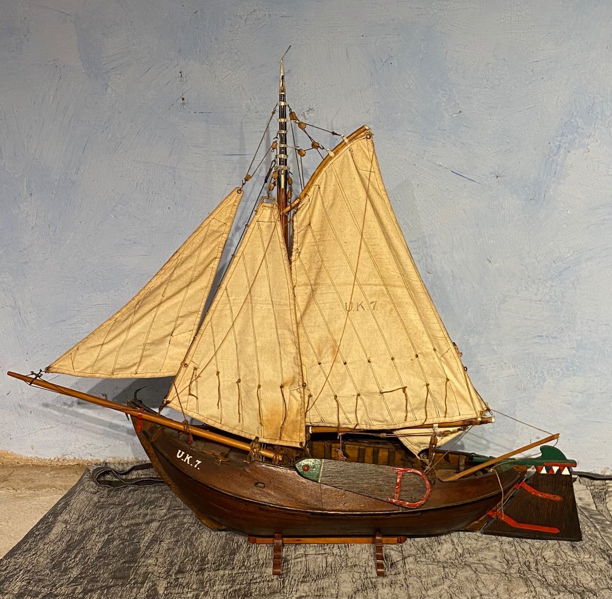 Maquette De Bateau Hollandais -photo-2