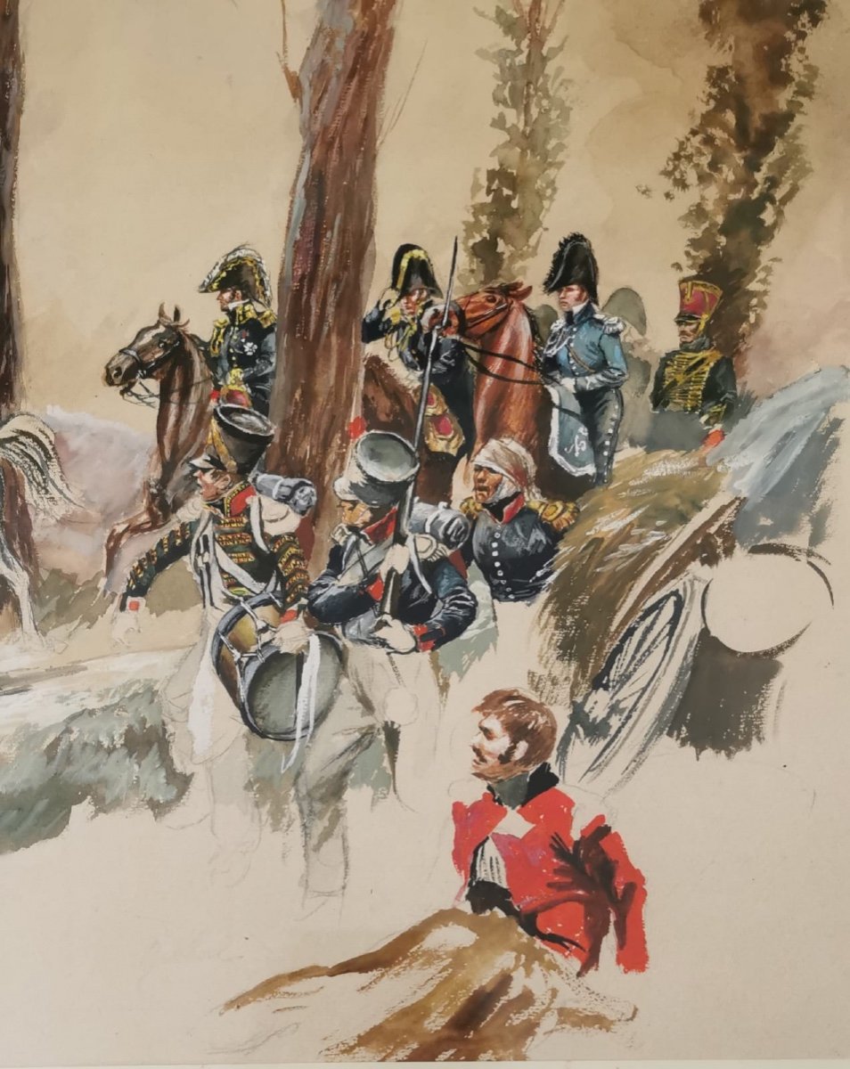 Napoléon Aquarelle Jack Girbal -photo-3